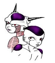 Freeza, first and fourth form